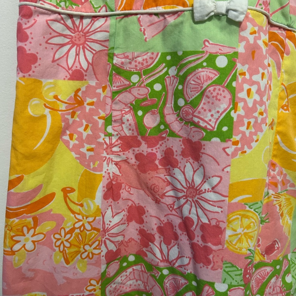 Lilly Pulitzer- Patchwork Shift Dress - Girls - Size: 8 - Picture 2 of 8